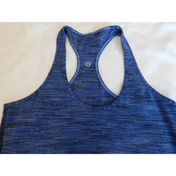 Lululemon Cool Racerback Wee Are From Space Cadet Blue size 6 - Picture 2 of 6